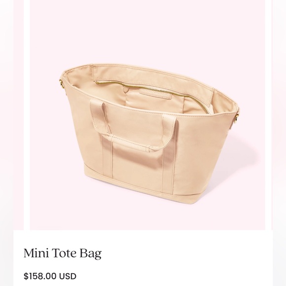 NWT SCL Sand Mini Tote Bag - Picture 6 of 10